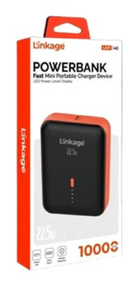 Linkage LKP40 10000 mAh Hızlı Şarj Powerbank Siyah