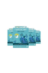 Natracare Organic Cotton Cover Organik Orta Ultra Uzun 14'lü Hijyenik Ped 4 Adet