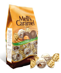 Mell's Caramel Double Twist Karamelli Çikolata 500 gr