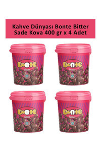 Kahve Dünyası Bonte Bitter Çikolata 4x400 gr