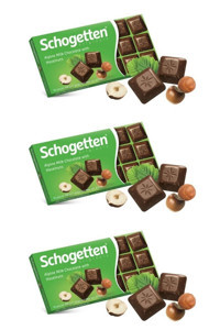 Schogetten Alpine Fındıklı Sütlü Çikolata 3x100 gr
