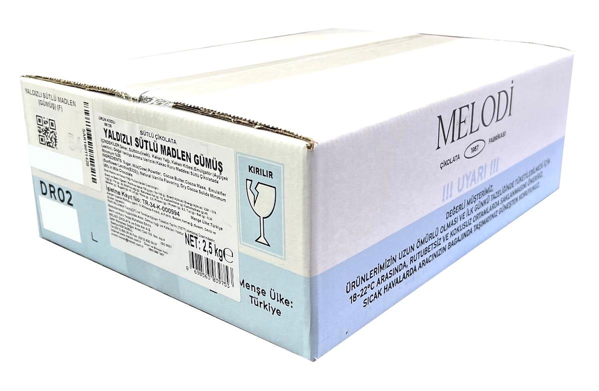 Melodi Madlen Sütlü Çikolata 2.5 kg
