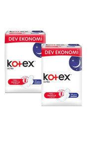 Kotex Organik Antialerjik Orta Gece 24'lü Hijyenik Ped 2 Adet