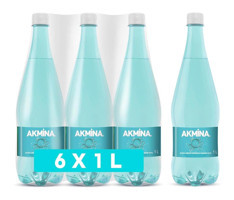 Akmina Sade Maden Suyu 6'lı 1 lt