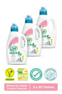 Life By Fakir Bitkisel 3x1500 ml Sıvı Çamaşır Deterjanı