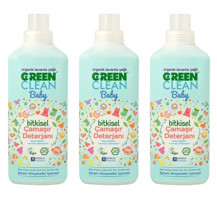 U Green Clean Lavanta Yağlı Bitkisel 3x1000 ml Sıvı Çamaşır Detarjanı