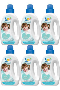 Uni Baby Aktif Mavi 6x1500 ml Sıvı Çamaşır Deterjanı