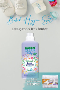 U Green Clean Bitkisel 8x1000 ml Sıvı Leke Çıkarıcı
