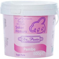 Dr Paste Şeker Hamuru 500 gr - Pembe
