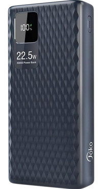 Peeq A26Q Hızlı Şarj 30000 mAh Powerbank Siyah