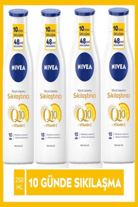 Nivea Q10 Sıkılaştırıcı Selülit Losyon 4x250 ml