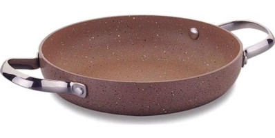 Korkmaz Browni Teflon 20 cm Tava Kahverengi