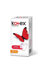 Kotex Trio Organik Antialerjik İnce Günlük Ped 40'lı Hijyenik Ped 1 Adet
