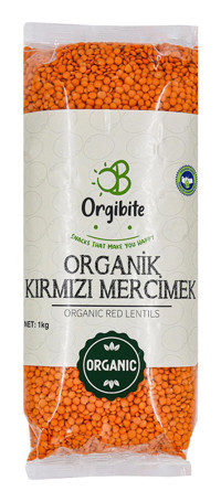 Orgibite Kırmızı Mercimek 1 kg