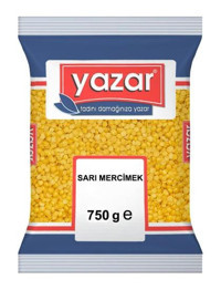 Yazar Sarı Mercimek 4x750 gr