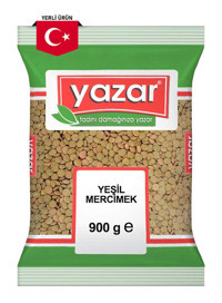 Yazar Yeşil Mercimek 900 gr