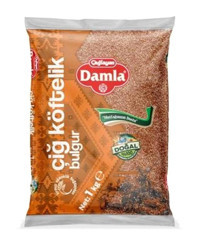 Damla Çiğ Köftelik Bulgur 12x1 kg