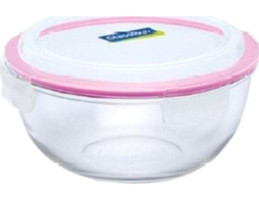 Ansan Glasslock 1 Parça Yuvarlak Cam Saklama Kabı 2 lt