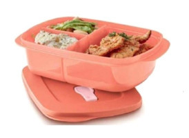 Tupperware 1 Parça Dikdörtgen Silikon Bölmeli Saklama Kabı 1 lt