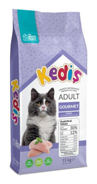 Kediş Gourmet Karışık Yetişkin Kuru Kedi Maması 15 kg