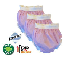 Sema Baby 16 - 22 Kg 3'lü Sızdırmaz Yıkanabilir Pembe Alıştırma Külodu