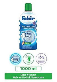 Fakir Nano Teknolojili Lavantalı Elde Yıkama Halı Şampuanı 1 lt