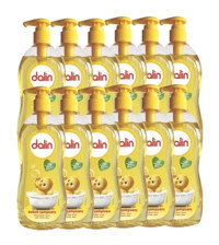 Dalin Klasik Göz Yakmayan Hipoalerjenik İçin Bebek Şampuanı 12x900 ml