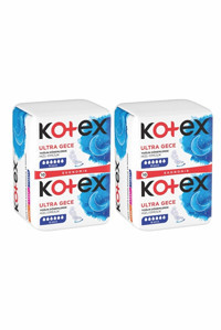 Kotex Ultra Double Organik Antialerjik Orta Normal 10'lu Hijyenik Ped 2 Adet