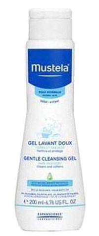 Mustela Gentle Konak Önleyici Göz Yakmayan Hipoalerjenik Yenidoğan Hassas Ciltler İçin Bebek Şampuanı 200 ml