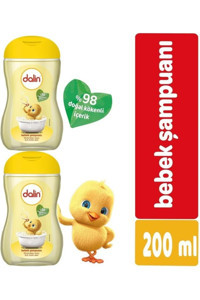 Dalin Göz Yakmayan Normal Ciltler İçin Bebek Şampuanı 2x200 ml