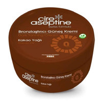 Cire Aseptine Kakao Yağı Yoğun Vücut İçin Bronzlaştırıcı Krem 100 ml