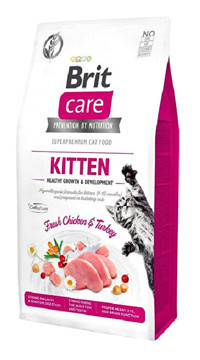 Brit Care Hypo-Allergenic Tavuk Aromalı Yavru Kuru Kedi Maması 2 kg