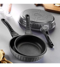 Fecra Bio Casting 3 Parça Döküm - Granit Tava Seti
