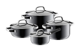 WMF Fusiontec 4 Parça Çelik Tencere Seti