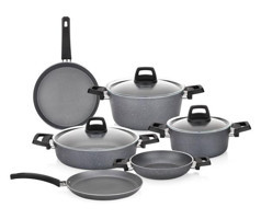 Schafer Ashen 9 Parça Granit Tencere Seti