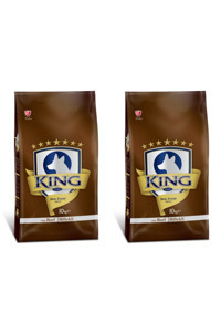 King Biftek Orta Irk Yetişkin Köpek Maması 2x10 kg