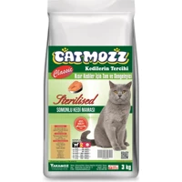 Catmozz Classic Somonlu Kısırlaştırılmış Yetişkin Kuru Kedi Maması 3 kg