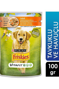 Friskies Tavuk-Havuç Yetişkin Köpek Maması 100 gr