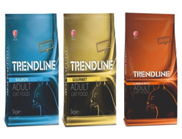 Trendline Somonlu-Kuzu Etli Yetişkin Kuru Kedi Maması 3x1 kg