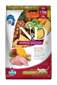 N&d Tropical Selection Tavuklu Yetişkin Kuru Kedi Maması 5 kg