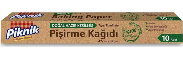 Piknik Doğal Pişirme Kağıdı 10 Adet