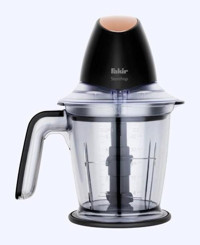 Fakir Storchop 700 W 1250 ml Plastik Hazneli 4 Bıçaklı Elektrikli Rondo Siyah