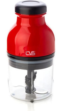 Cvs DN 3362 700 ml Plastik Hazneli Çift Bıçaklı Elektrikli Rondo Kırmızı