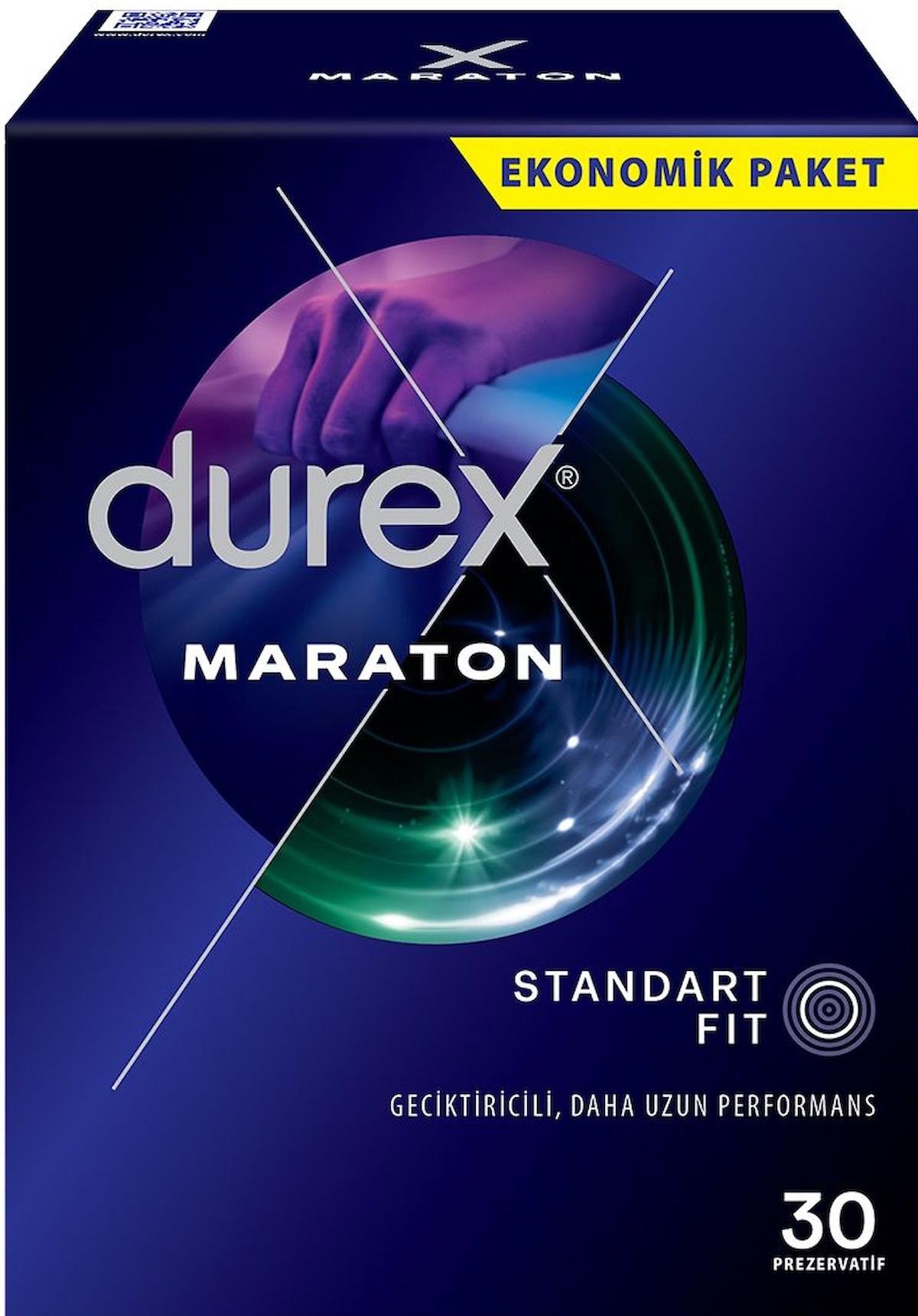Durex Maraton Geciktiricili Prezervatif 30'lu