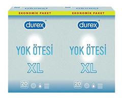 Durex Yok Ötesi Prezervatif 40'lı
