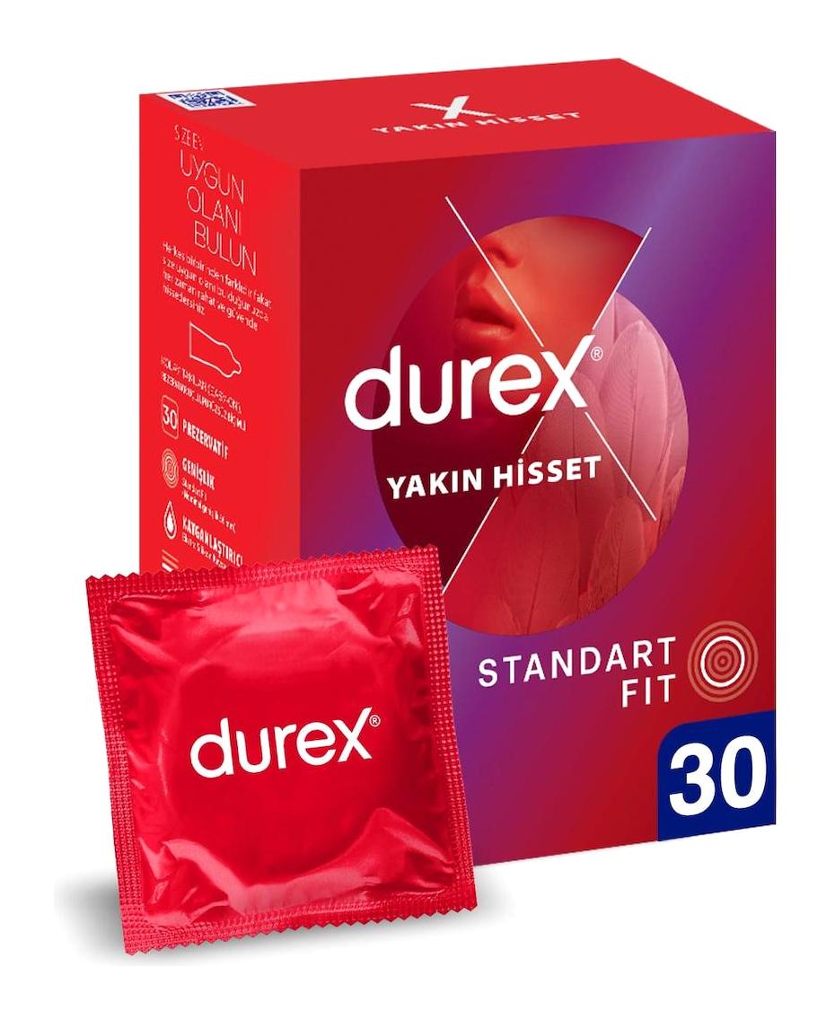 Durex Yakın Hisset Prezervatif 30'lu