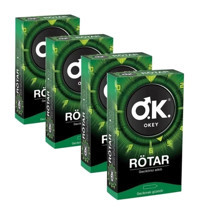Okey Rötar Geciktiricili Prezervatif 4x10'lu