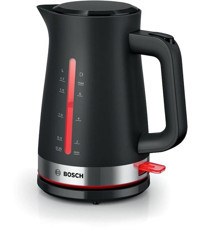 Bosch TWK4M223 Çelik 1.7 lt 2400 W Işıklı Retro Siyah Kettle