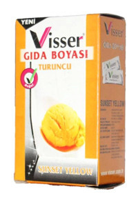 Visser Turuncu Toz Gıda Boyası