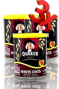 Quaker White Oats Yulaf Ezmesi 3x500 gr